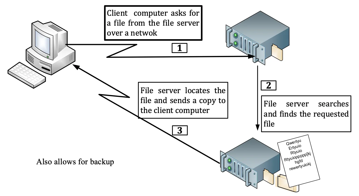 File Server Vs Server SADT Slides